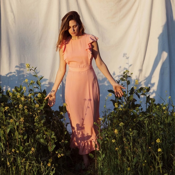 Christy Dawn Quinn Dre’s in Apricot NWT SZ XS - Picture 3 of 8